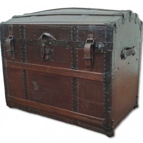 Antique restored trunk