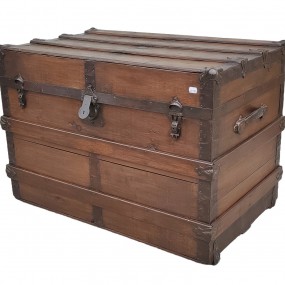 Antique restored trunk 