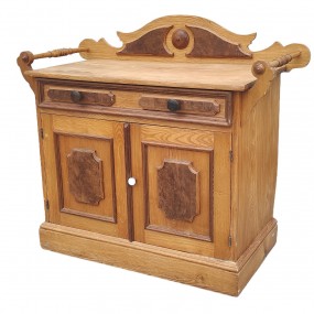 Meuble chiffonnier antique, lave-main 