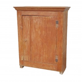 Rustic painted cabinet, original wear, antique charm