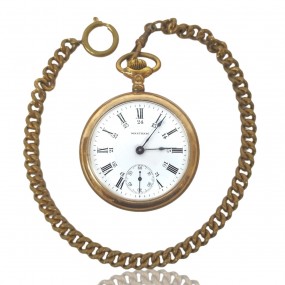 Montre de poche Bartlett Waltham, 17 jewels, bijou
