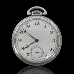 Montre de poche Suisse York, 15 Jewels