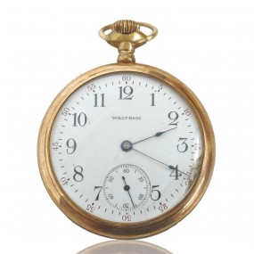 Montre de poche Waltham, 15 jewels, bijou 1