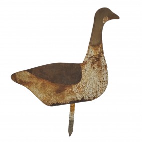 Tin goose garden decoration 