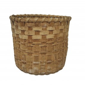 Panier amérindien tressé en osier