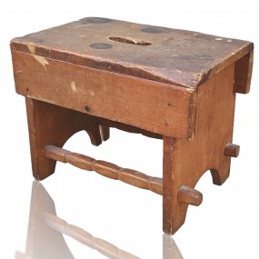 Petit banc avec poignée 