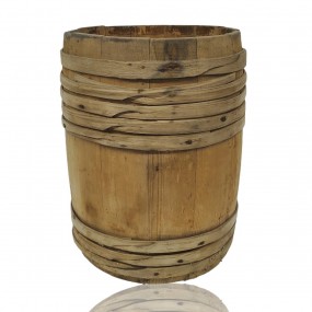 Vintage rustic barrel