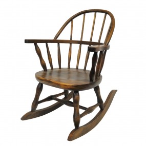 Petit fauteuil berçant pour enfant, chaise berçante 