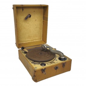 Petit gramophone portatif Fleetwood, tourne-disque 