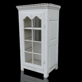 Petit vaisselier vitré esprit Louis XV, armoirette (contactez-nous pour plus d'informations)