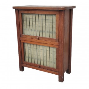 Little 2 sections bookcase with encyclopedia collection 