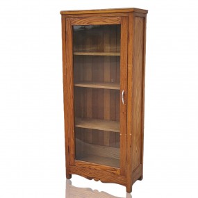 Petite bibliothèque vitrée, vaisselier 