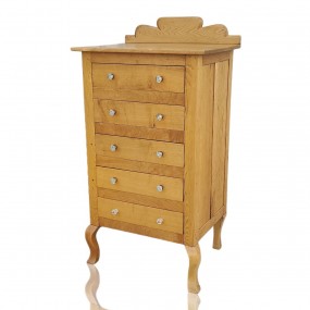 #59476 - 235$ Little antique 5 drawers chest of drawers