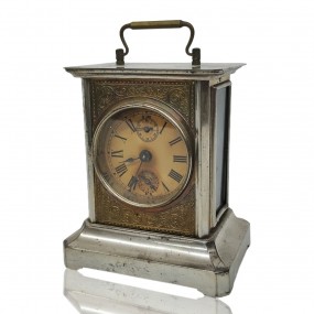 Decorative little metal clock 