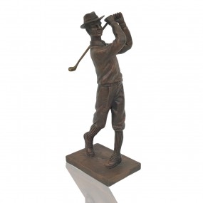 Petite statuette de golf, régule décorative 
