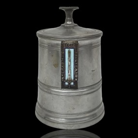 Petite tabatière Française, pot à tabac, Interarmes École Militaire 