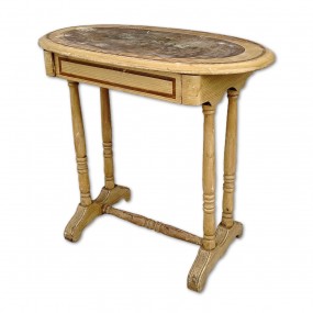 Petite table d'appoint avec tiroir 