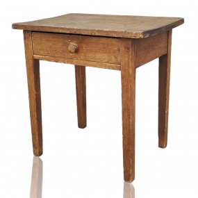 Petite table d'appoint un tiroir 