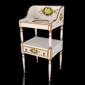 Petite table lave-main en pin 
