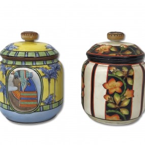 Petits pots, vaisselle Nippon, (pot de gauche vendu)