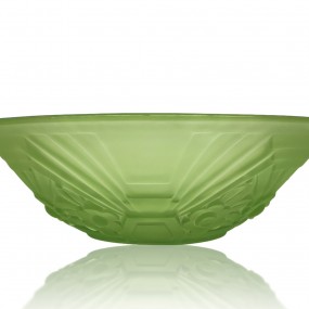 Pièce de vaisselle de style art déco, bol verre uraline 