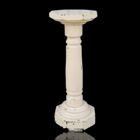 Wooden pedestal 