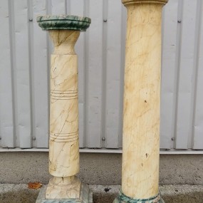 Piédestals, colonnes