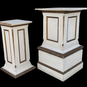 Piédestaux en bois, piédestal, podiums 