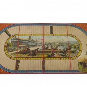 Game of steeple chase game board 