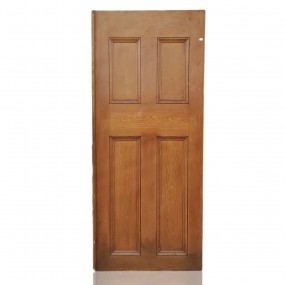 Wooden house 4 panels door