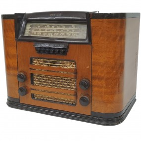 Radio décoratif Philco en bois 