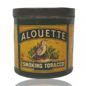 Rare Alouette smoking tobacco can 