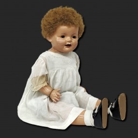 #52665 - 285$ Rare poupée phonographe parlante (voir autres photos)