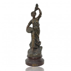 Regul base lampe, statue