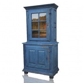 Reproduction, armoire vaisselier à carreaux, beau format