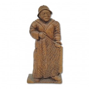 Sculpture art populaire en bois