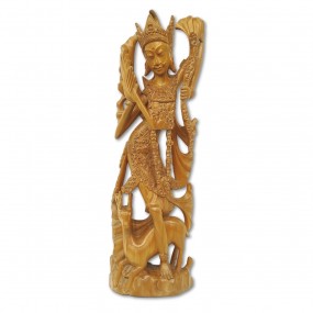 Asian wooden sculpture