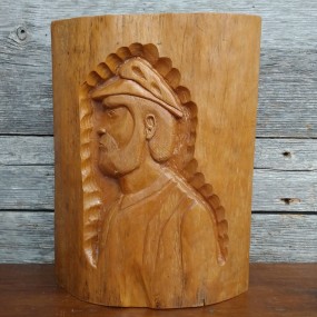 Low relief carving, folk art sculpture