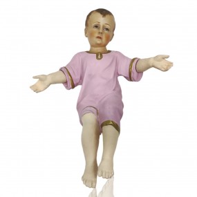 Statue d'enfant Jésus en plâtre, statue religieuse 