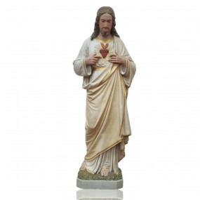Statue religieuse, Sacré Coeur (4 pieds de haut)