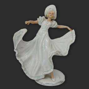 Statuette en porcelaine, figurine Schaubachkunst