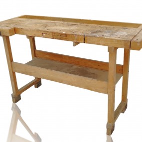 Vintage workbench table 