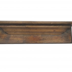 Antique wooden wall shelf