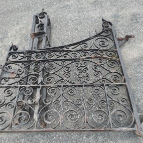 Very old forged portal