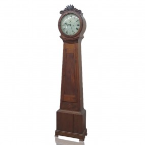 Très belle horloge grand-père, mécanisme signé Walker & Hugues