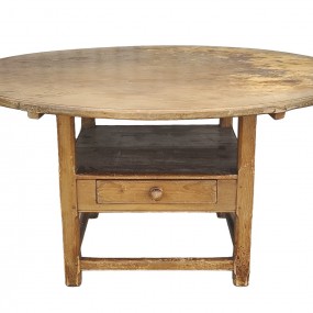 #62619 -  Nice antique table chair reproduction 