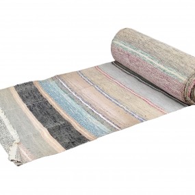 Très long rouleau de catalogne, tapis, artisanat 