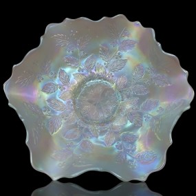 Carnival glass dish