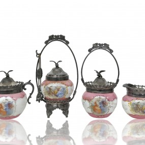 Vaisselle de collection, pots à marinade, crémier et autres 