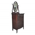 Highboy dresser with mirror - 4